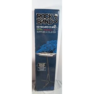 Mad Catz Rock Band 3 Keyboard Stand G00-RB3 Black Xbox 360 PS3 Wii Adjustable
